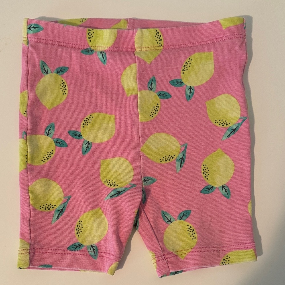 George Pink Lemon Patterned Shorts